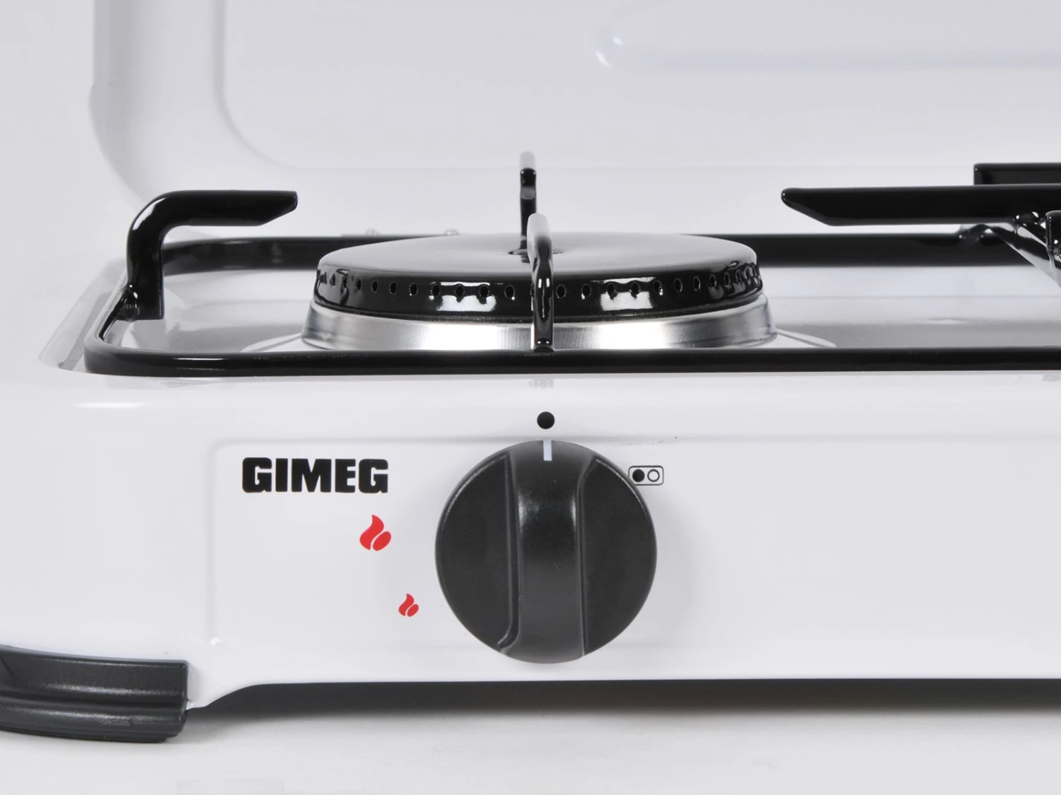 Gimeg Gaskocher 2-flammig Weiß – Bild 4
