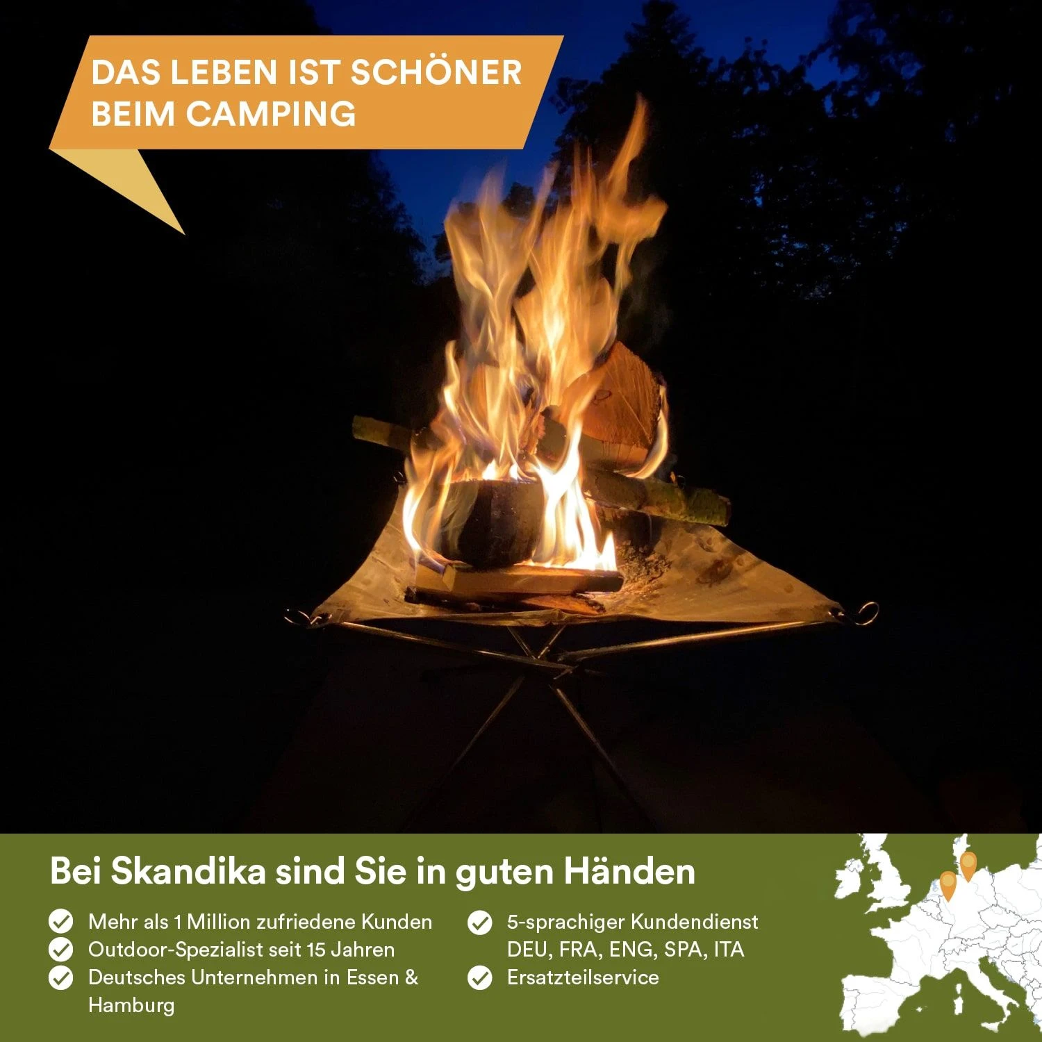 Skandika Hossa Feuerschale – Bild 6