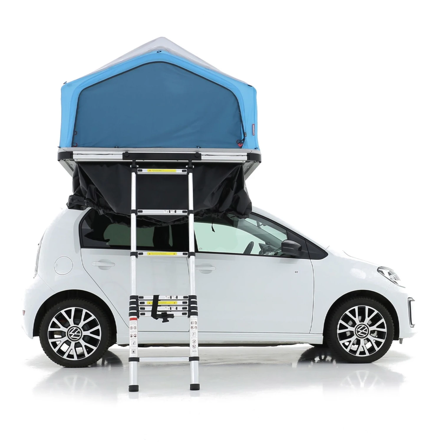 Fjordsen LIGHT 140 Blau/Grau Dachzelt – Bild 2