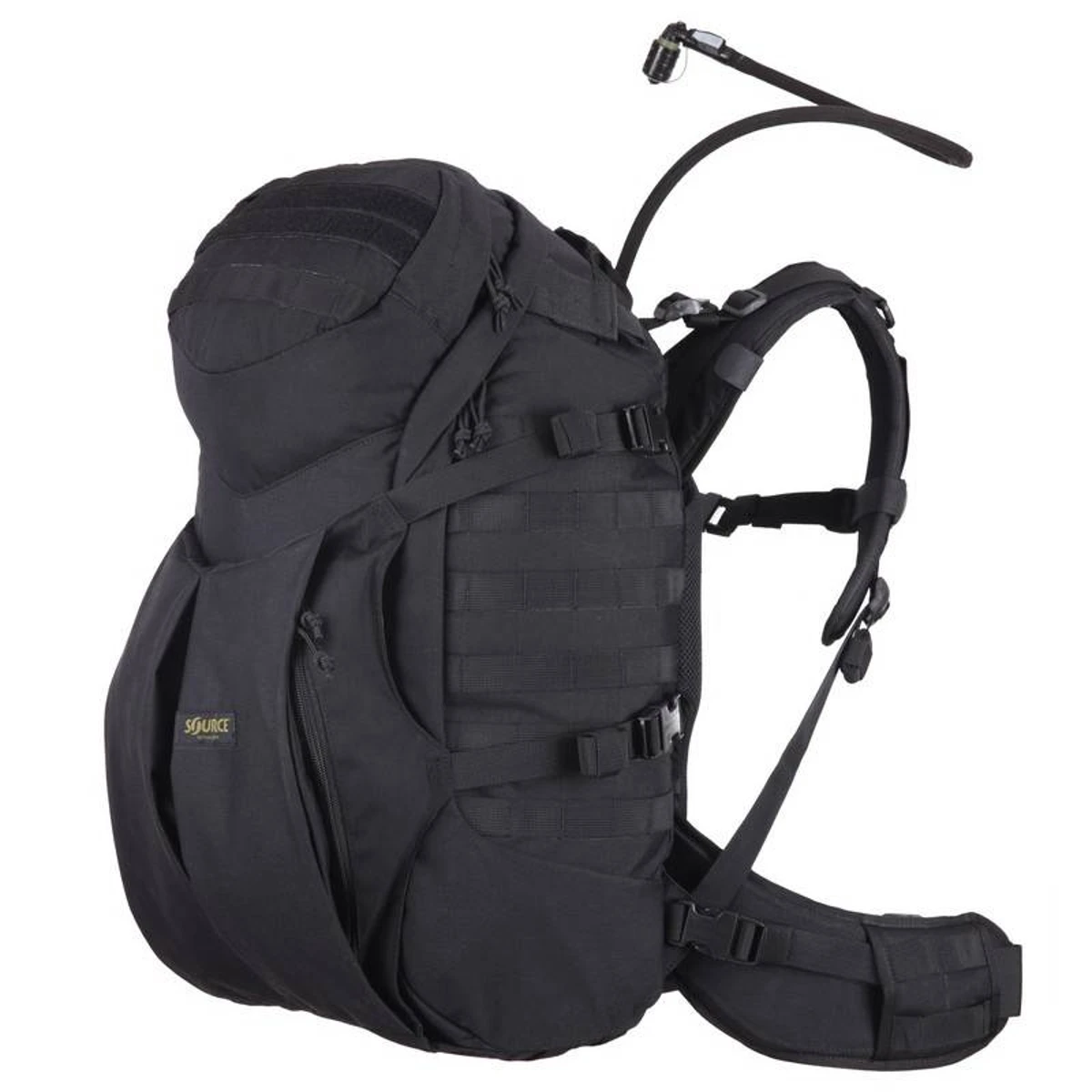 Source Tactical Double D 45 Schwarzer Rucksack Mit Wasserbeutel