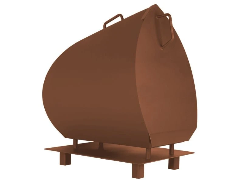 Magma Corten Garten Kamin Set