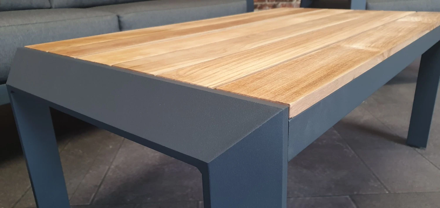 SenS-Line Alexia Aluminium Teak Loungeset – Bild 4