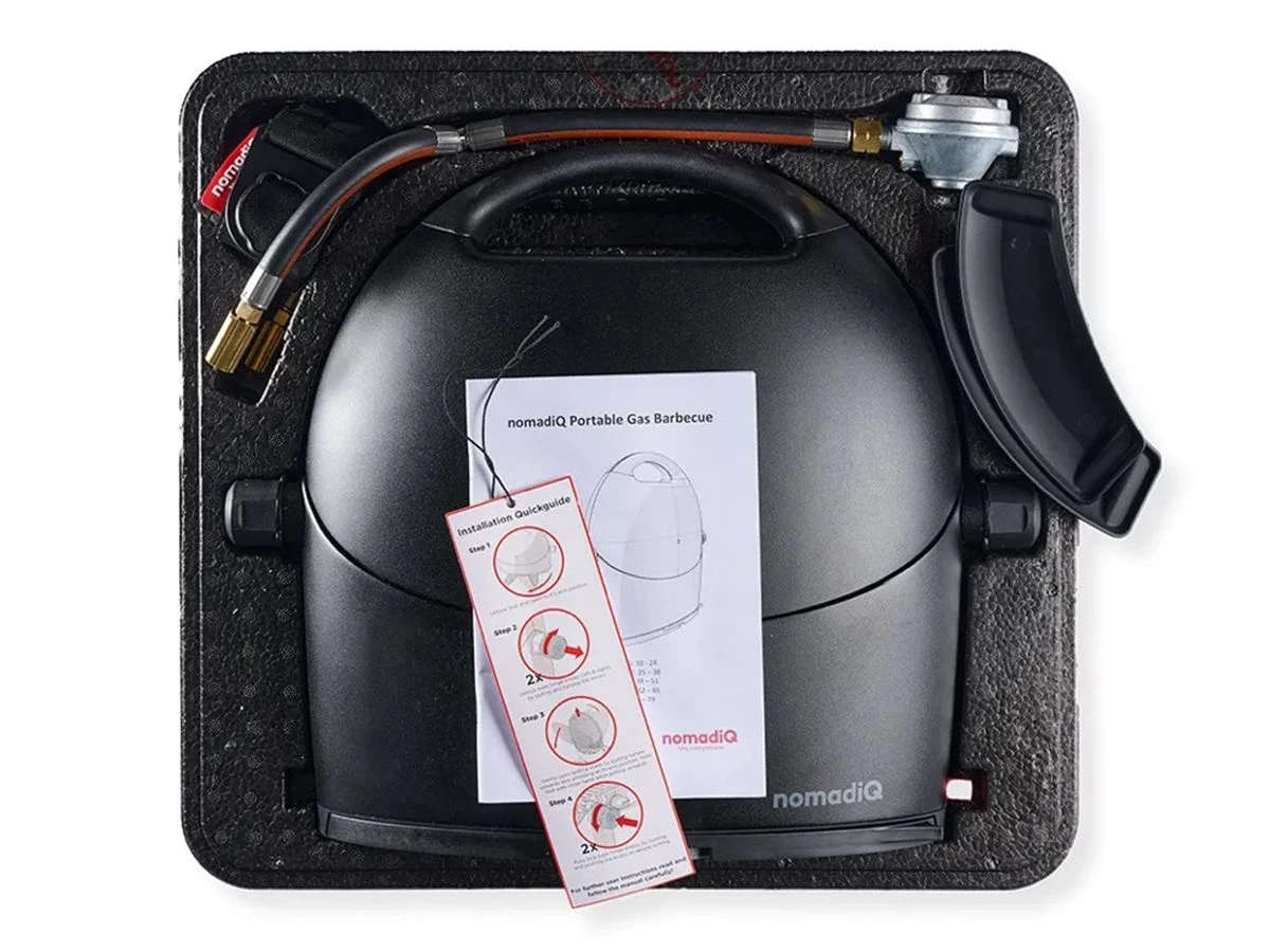 NomadiQ Kompakter Tragbarer Tisch-Gasgrill – Bild 6