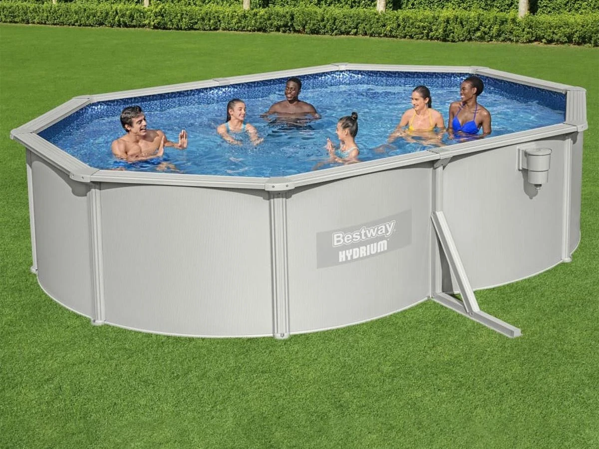 Bestway Hydrium 500 X 360 Cm Metallpool Mit Filter – Bild 2