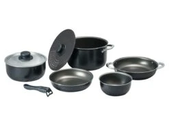 Beaver Nera 22 Black Kochtopfset