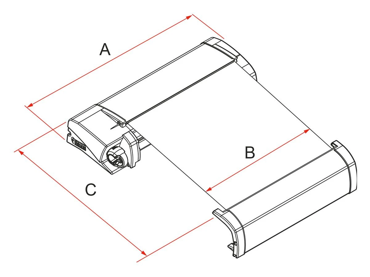 Fiamma F40Van Deep Black Kassettenmarkise – Bild 10