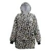 Unique Living Oversized Leoprint Hoodie